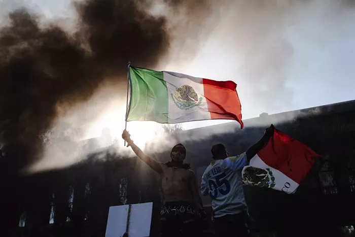 Slog AM: Trump Deployed Marines to Los Angeles, Fire Evacuations in Cle Elum, Macklemore Robbed